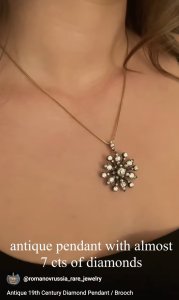 Antique diamond jewelry - video