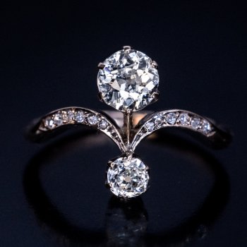 Belle Epoque antique diamond ring