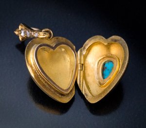 Antique locket pendant