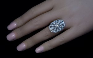 Antique statement ring