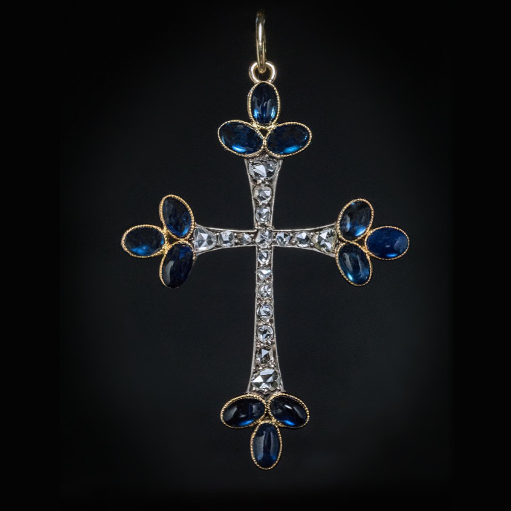 Cross Pendants & Religious Jewelry - Antique Jewelry | Vintage Rings | Faberge EggsAntique ...