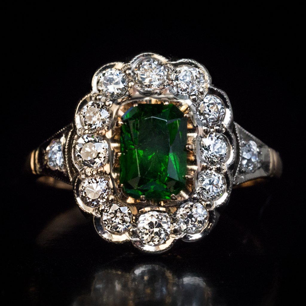 Demantoid Jewelry - Antique Jewelry | Vintage Rings | Faberge ...