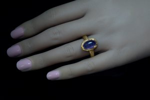 Byzantine amethyst ring