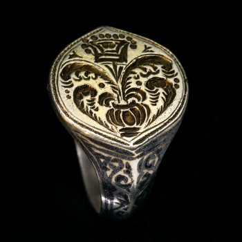 Antique 16th century signet ring - Renaissance jewelry