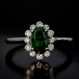 Demantoid Jewelry - Antique Jewelry | Vintage Rings | Faberge ...