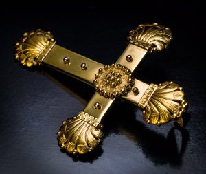 gold cross antique