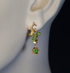Art Nouveau earrings