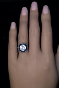 Vintage Art Deco engagement ring