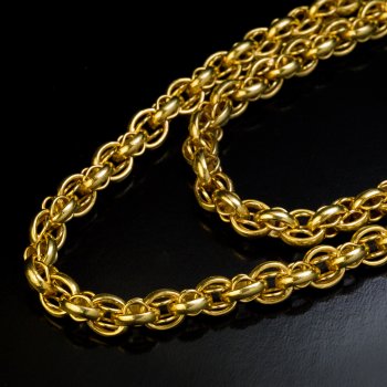 Antique 19th century gold necklace