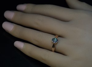 Russian Alexandrite ring