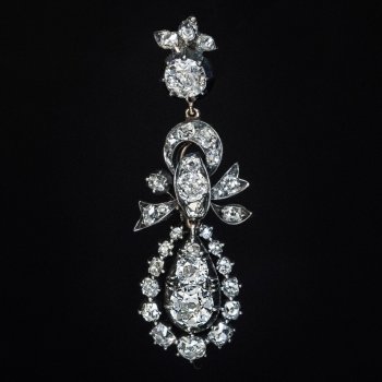 Antique Victorian diamond pendant