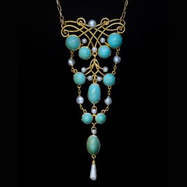 Art Nouveau Jewelry 1890s - early 1900s - Antique Jewelry | Vintage ...