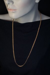 Antique Gold Chain Necklace