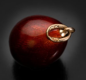 Faberge red egg