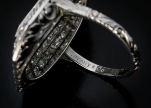 Antique Tiffany platinum ring