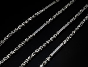 Antique platinum chain