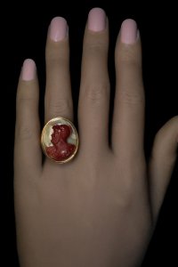 Cameo rings