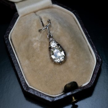 Antique diamond pendant