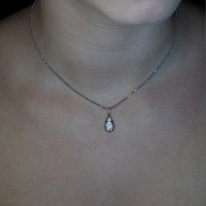 Antique diamond necklace