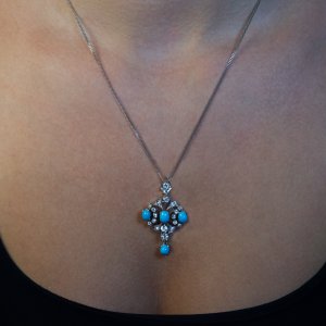 Vintage turquoise necklace