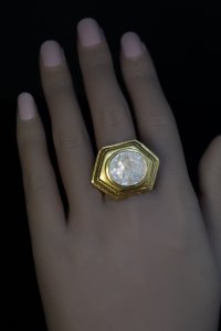 Ancient Greek rings - large gold finger ring 2nd century BC