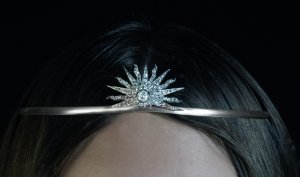 Antique diamond diadem for sale