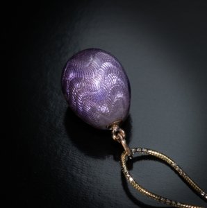 Original Faberge miniature egg pendant