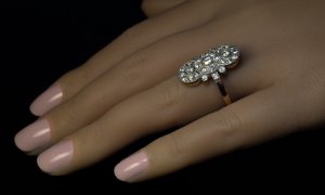 Vintage diamond engagement ring