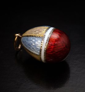 Faberge egg pendant