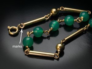 Chrysoprase necklace