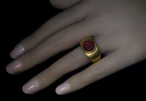 Ancient gold rings