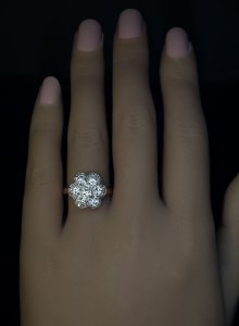 Antique diamond ring