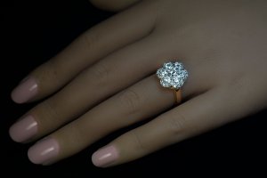 Antique diamond ring