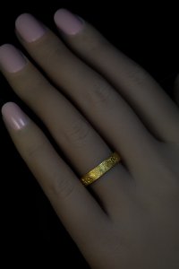 Medieval gold ring