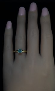 Alexandrite ring for sale