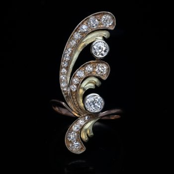 Belle Epoque antique diamond ring