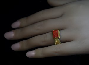 Byzantine signet ring