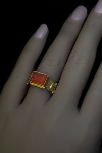 Byzantine signet ring