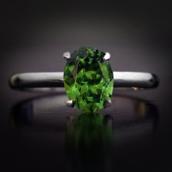 Russian demantoid ring