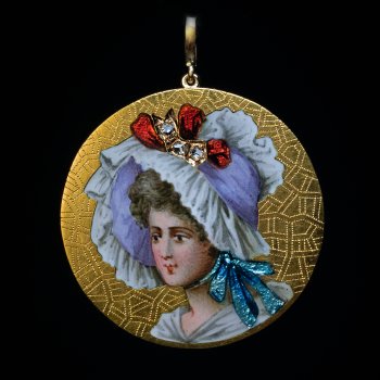 Antique Belle Epoque French pendant