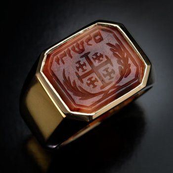 Antique intaglio ring