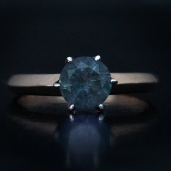 Russian Alexandrite engagement ring
