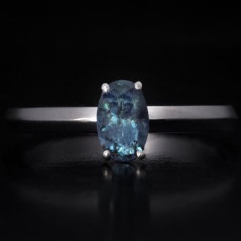 Russian Alexandrite engagement ring