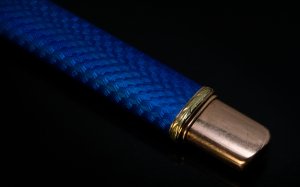 Faberge guilloche enamel