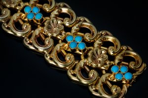 Early 19th century gold bracelet