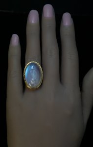 Belle epoque intaglio ring