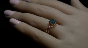 Alexandrite ring