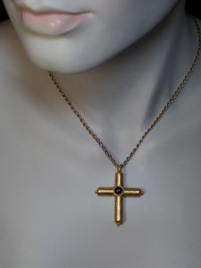 Byzantine gold cross