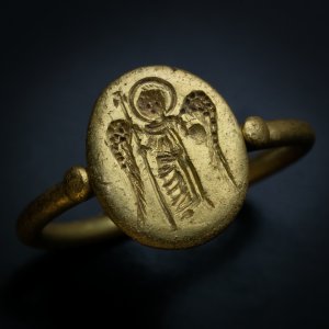 Byzantine gold ring