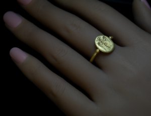 Byzantine gold ring